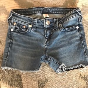 True Religion Cut off shorts